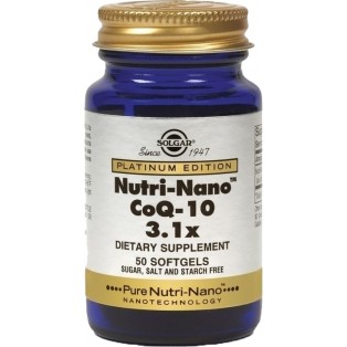 NUTRI-NANO CoQ-10 3.1x softgels 50s